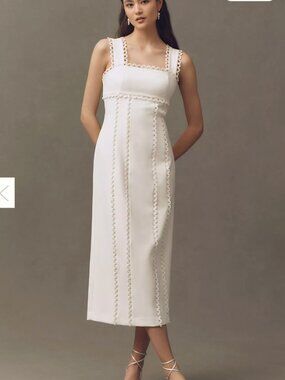 BHLDN | Dresses | Bhldn Squareneck Backslit Slim Stretch Satin Midi Dress Anthropologie | Poshmark BHLDN | Dresses | Bhldn Squareneck Backslit Slim Stretch Satin Midi Dress Anthropologie | Poshmark